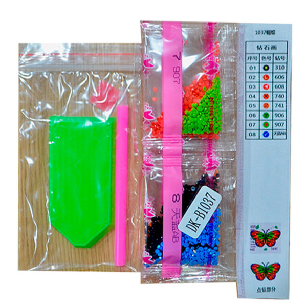 Kit arte 5D diamante Mariposa - 1037 - Imagen 3