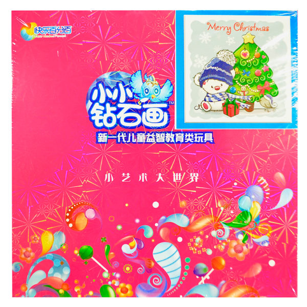 Kit arte 5D diamante Muñeco de Nieve - 8023 - Imagen 3