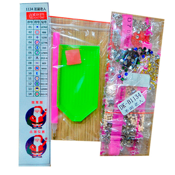 Kit arte 5D diamante Papá Noel - 1134 - Imagen 4