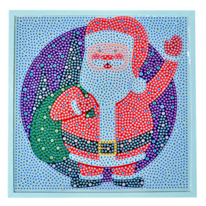 Kit arte 5D diamante Papá Noel - 1134