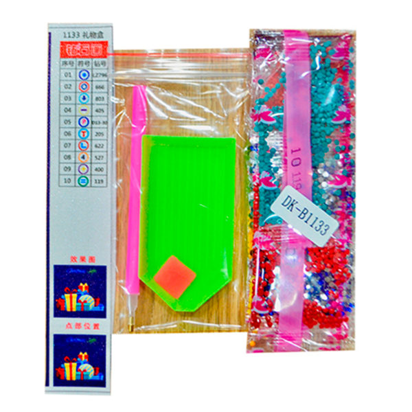 Kit arte 5D diamante Regalos - 1133 - Imagen 3