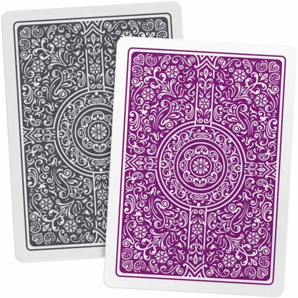 Cartas COPAG Unique Para Poker Gris y Purpura - 132016 - Imagen 2