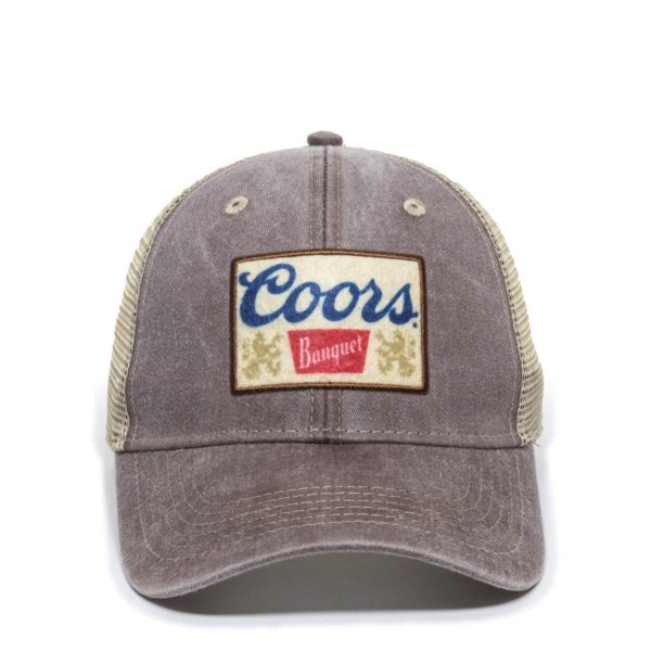 Gorra OUTDOOR CAP Khaki/Cafe Con Malla - BEER-014 - Imagen 5