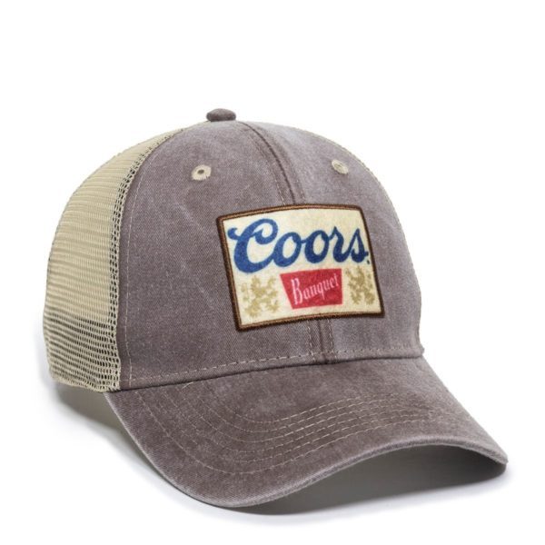 Gorra OUTDOOR CAP Khaki/Cafe Con Malla - BEER-014
