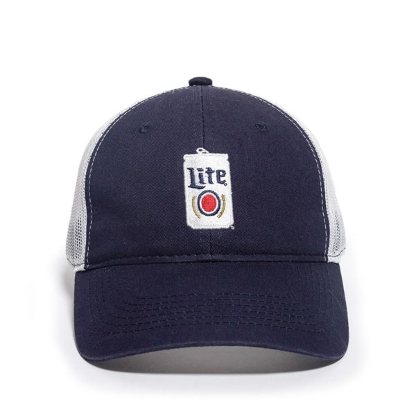Gorra OUTDOOR CAP Azul/Blanca Con Malla Lite - BEER-023 - Imagen 5
