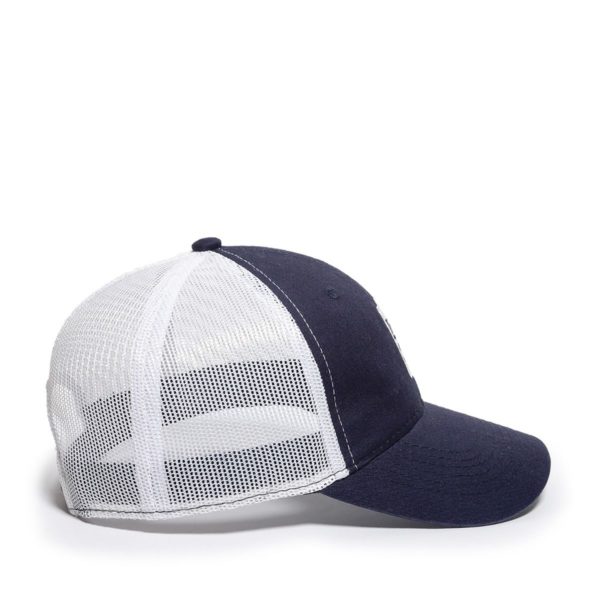 Gorra OUTDOOR CAP Azul/Blanca Con Malla Lite - BEER-023 - Imagen 4