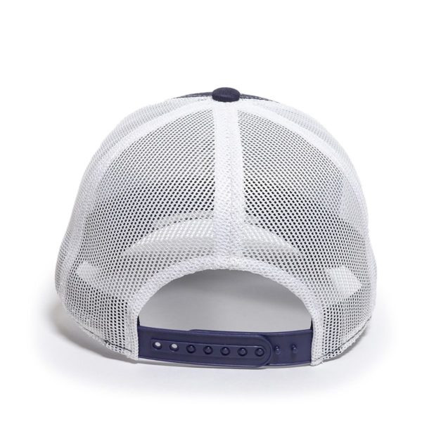 Gorra OUTDOOR CAP Azul/Blanca Con Malla Lite - BEER-023 - Imagen 3