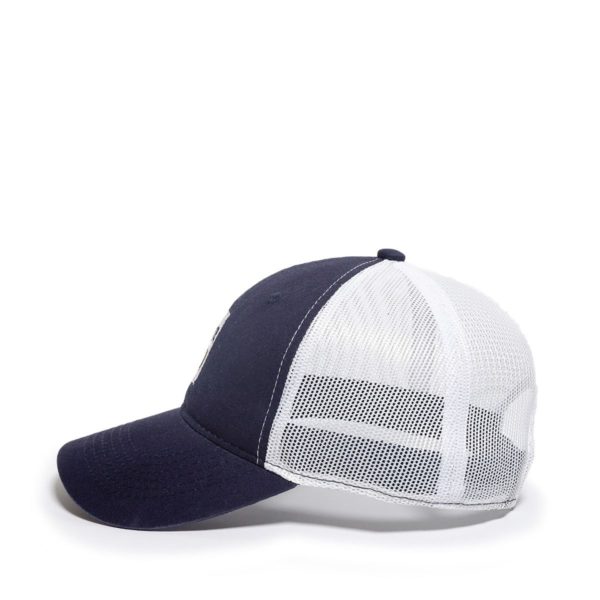 Gorra OUTDOOR CAP Azul/Blanca Con Malla Lite - BEER-023 - Imagen 2