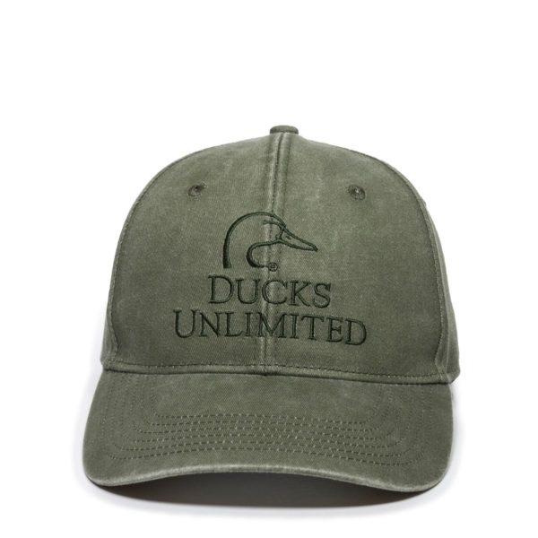 Gorra OUTDOOR CAP Ducks Unlimited Verde - DU56B - Imagen 3
