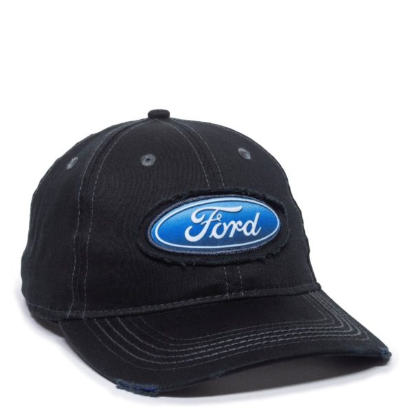 Gorra OUTDOOR CAP Negra Desgaste Ford - FRD07A