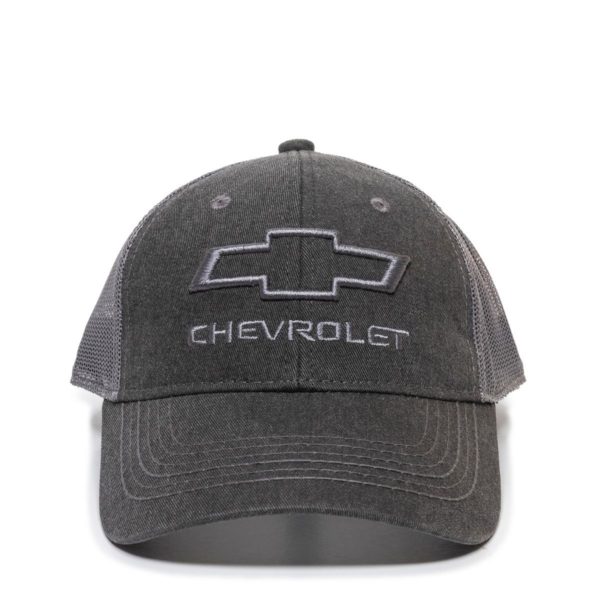 Gorra OUTDOOR CAP Negra/Gris malla - GEN09C - Imagen 3