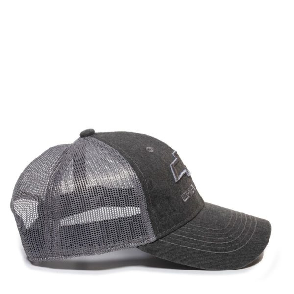 Gorra OUTDOOR CAP Negra/Gris malla - GEN09C - Imagen 5
