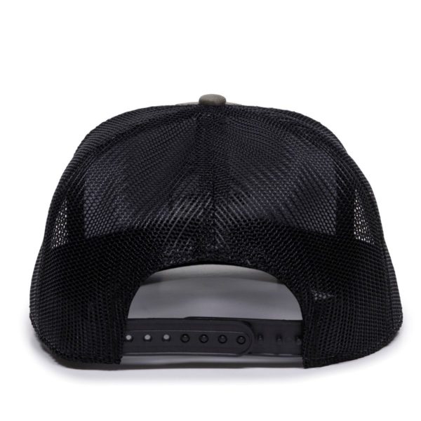 Gorra OUTDOOR CAP Putty/Negra Con Malla - LUNKER - Imagen 4