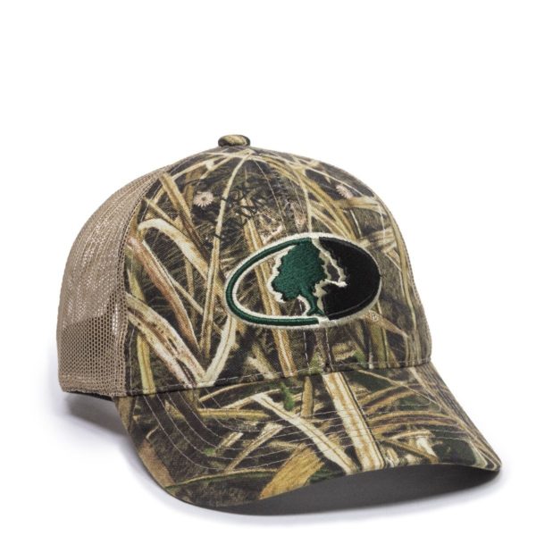 Gorra Outdoor Cap Mossy Oak Camuflado Con Malla- MOFS38A