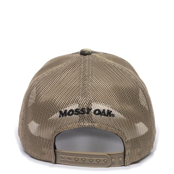 Gorra Outdoor Cap Mossy Oak Camuflado Con Malla- MOFS38A - Imagen 4