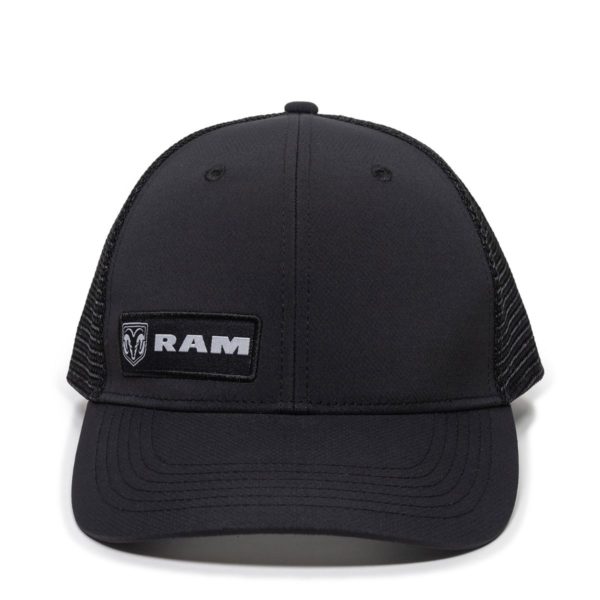 Gorra OUTDOOR CAP Negra Con Malla RAM - RAM12A - Imagen 3