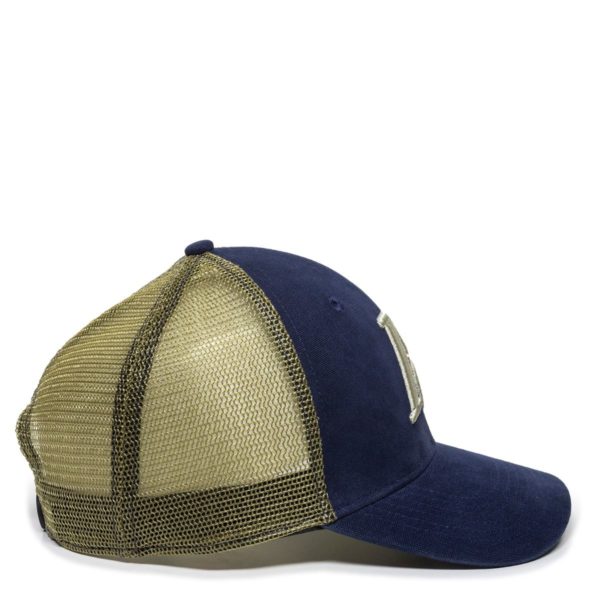 Gorra OUTDOOR CAP Navy Tan Con Malla - RM16F - Imagen 5