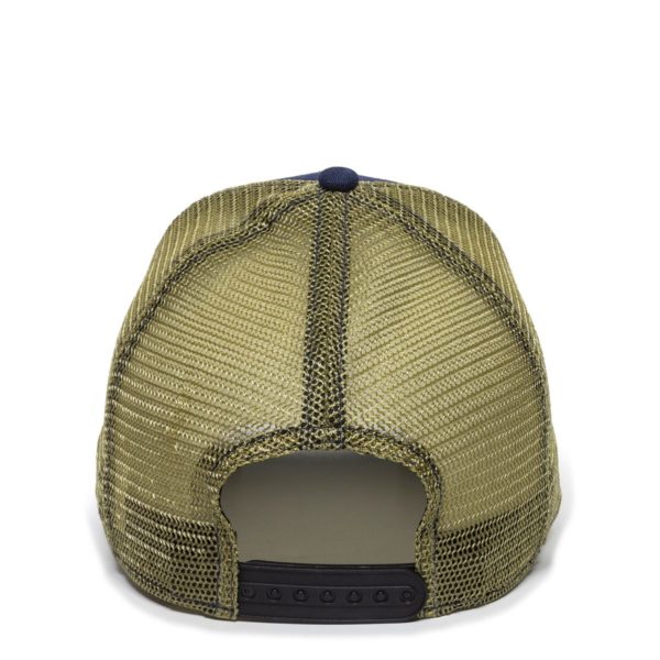 Gorra OUTDOOR CAP Navy Tan Con Malla - RM16F - Imagen 4