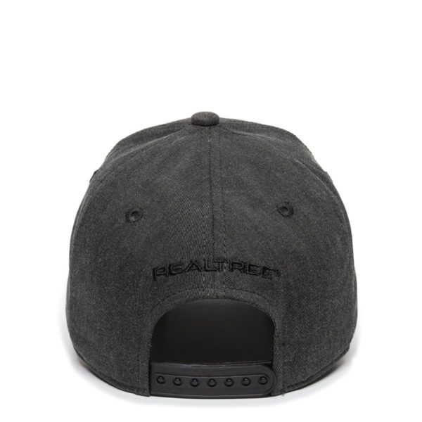 Gorra OUTDOOR CAP Realtree Gris/Negro - RT02B - Imagen 4