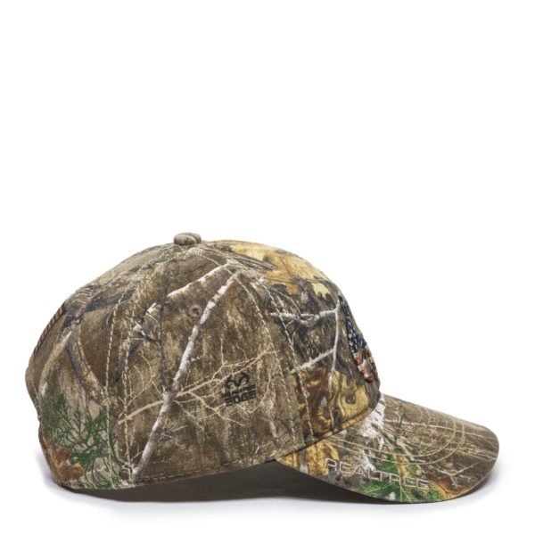 Gorra OUTDOOR CAP Realtree Edge USA camuflada - RT25A - Imagen 5