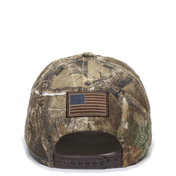 Gorra OUTDOOR CAP Realtree Edge USA camuflada - RT25A - Imagen 4