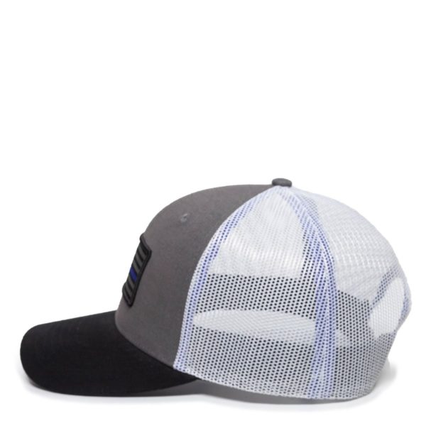 Gorra OUTDOOR CAP Bandera Policía Con Malla - USA-150 - Imagen 2