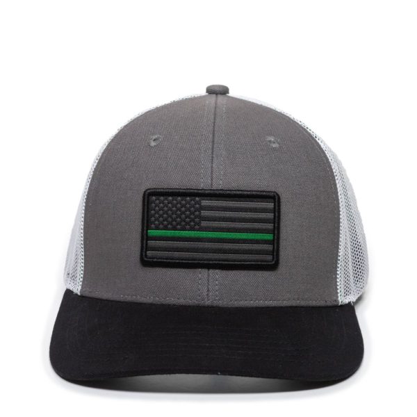 Gorra OUTDOOR CAP Bandera Militar Con Malla - USA-150 - Imagen 3