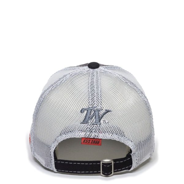 Gorra OUTDOOR CAP Winchester Gris/Negra Con Malla - WIN35B - Imagen 4