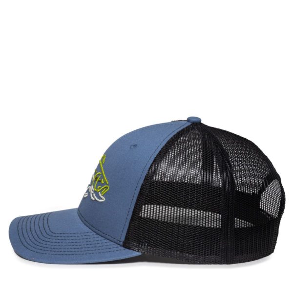 Gorra OUTDOOR CAP Pesca Azul con Malla - BASS01 - Imagen 2