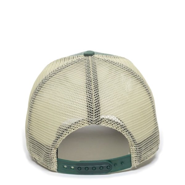 Gorra OUTDOOR CAP Bone Collector Verde con Malla - BC01A - Imagen 3