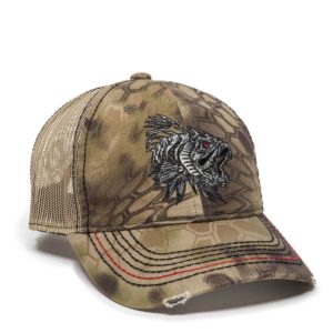 Gorra OUTDOOR CAP Pesca Kryptek Café - BON-013