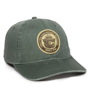 Gorra OUTDOOR CAP Oso Verde Oscuro - SMOKEY02