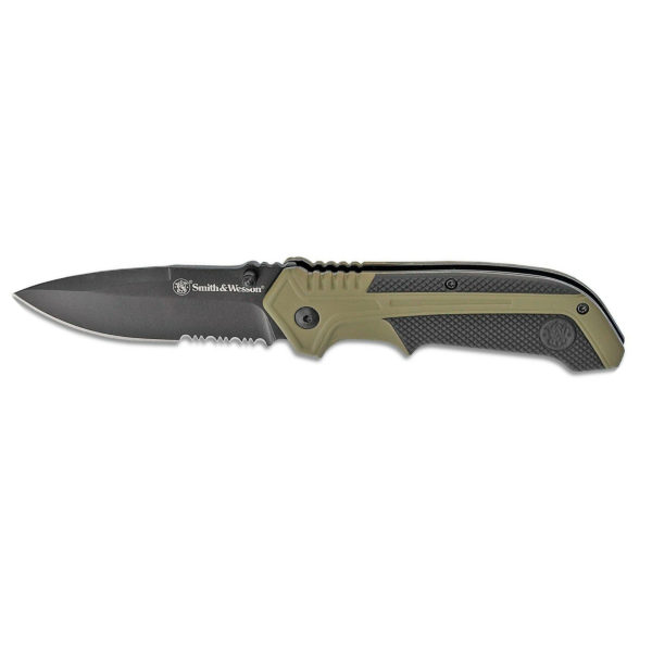 Navaja SMITH & WESSON OD Green - 1100036