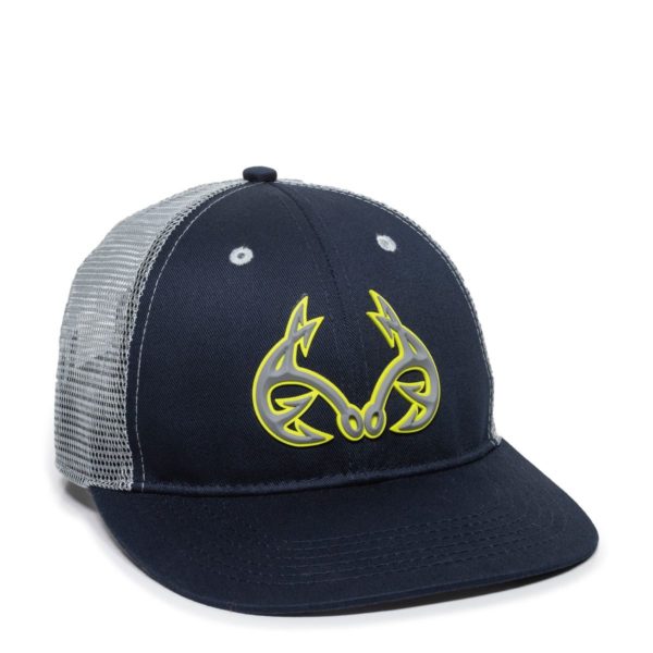 Gorra OUTDOOR CAP Azul logo RealTree con Malla - RTF01A