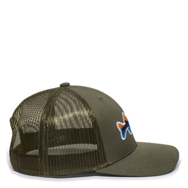 Gorra OUTDOOR CAP pesca verde - EYE-023 - Imagen 4