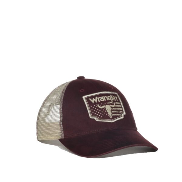Gorra OUTDOOR CAP Wrangler vinotinto - WRA-102