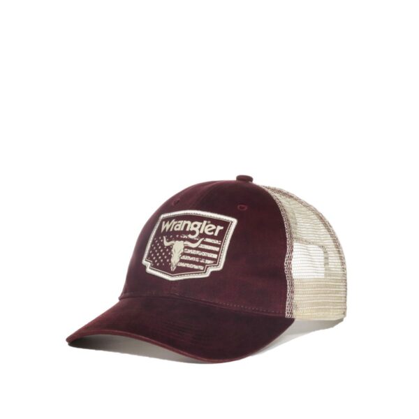 Gorra OUTDOOR CAP Wrangler vinotinto - WRA-102 - Imagen 2