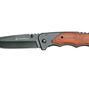 Navaja WOOD HANDLE SMITH & WESSON 1147091