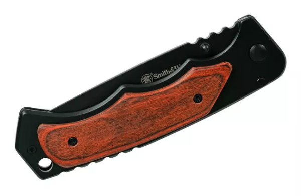 Navaja WOOD HANDLE SMITH & WESSON 1147091 - Imagen 2