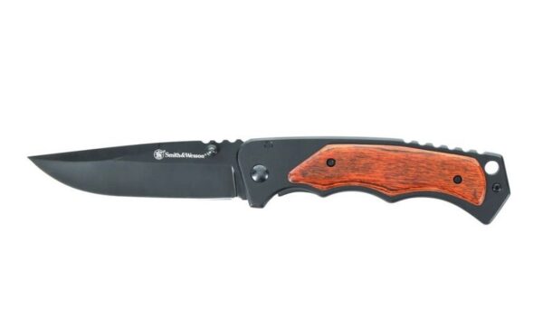 Navaja WOOD HANDLE SMITH & WESSON 1147091