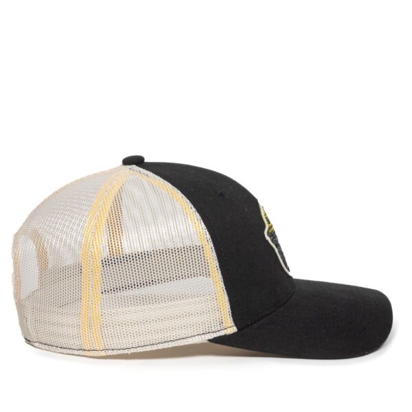 Gorra OUTDOOR CAP Negra blanca - SMOKEY01 - Imagen 5