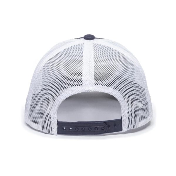 Gorra OUTDOOR CAP RMEF Azul Blanco Con Malla - RMEF15A - Imagen 2