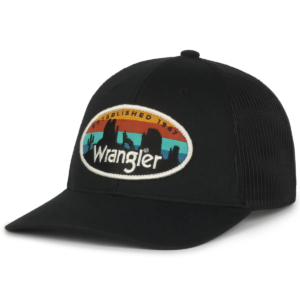 Gorra Outdoor Cap Wrangler Negra WRA-118