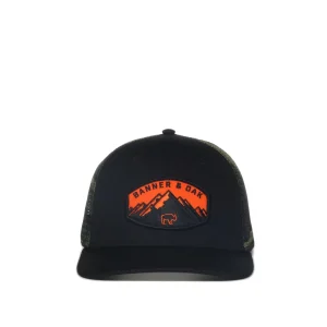 Gorra Outdoor Cap Negra Naranja - Nebo