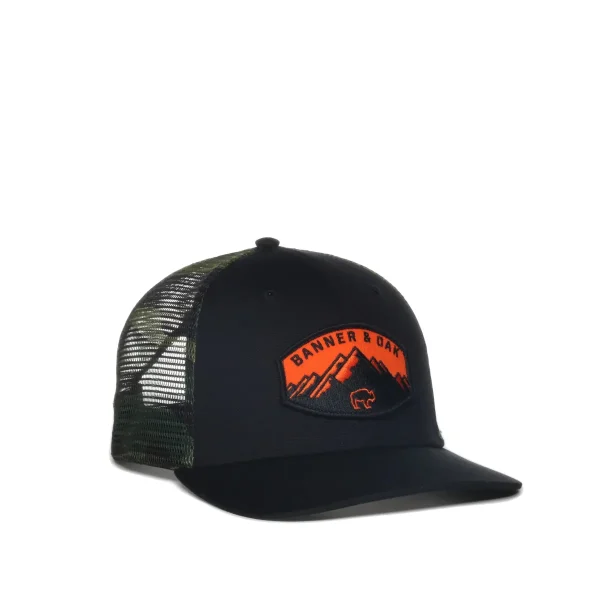 Gorra Outdoor Cap Negra Naranja - Nebo - Imagen 2
