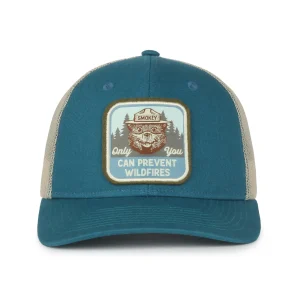 Gorra Outdoor Cap Verde Azul- SMOKEY07