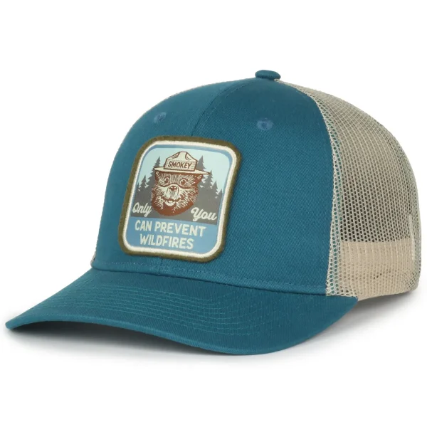 Gorra Outdoor Cap Verde Azul- SMOKEY07 - Imagen 2