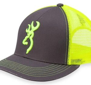 Gorra Browning Gris / Neón - 308177541