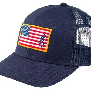 Gorra Browning Azul Bandera USA - 308396651