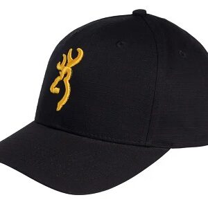 Gorra Browning Negra Logo Amarillo - 308958991